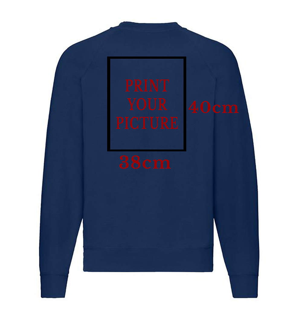 Print Sweatshirt Back Print