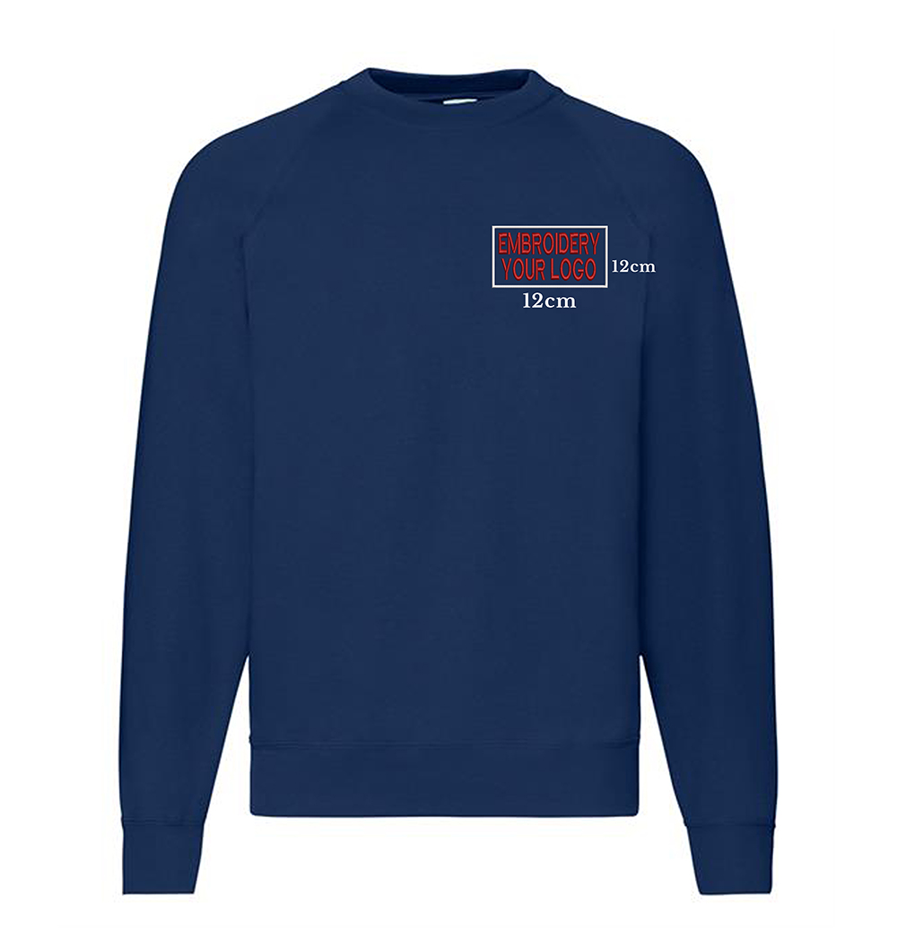 Embroidery Sweatshirt Front - Right Chest