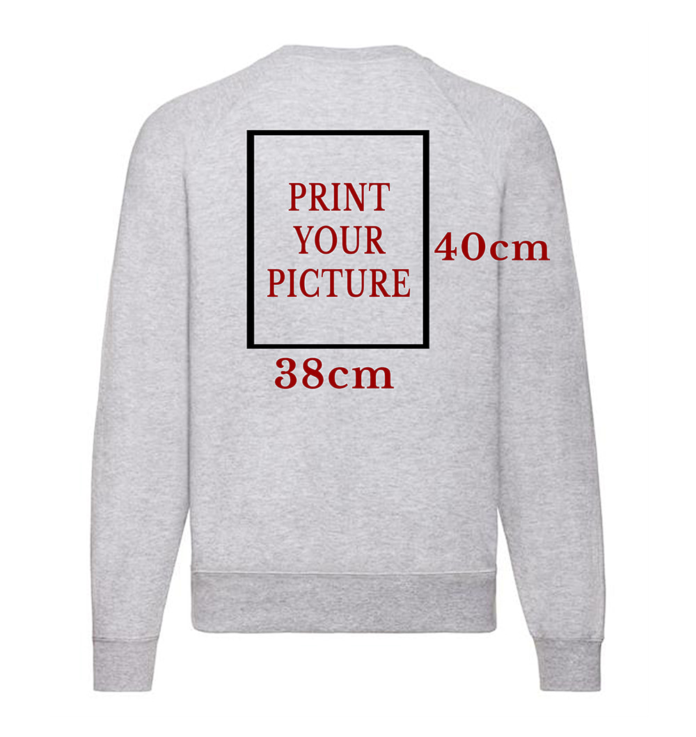 Print Sweatshirt Back Print