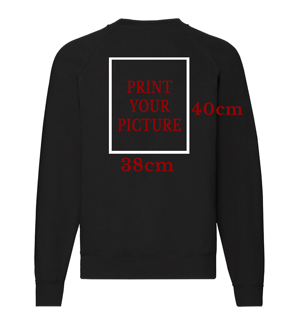 Print Sweatshirt Back Print