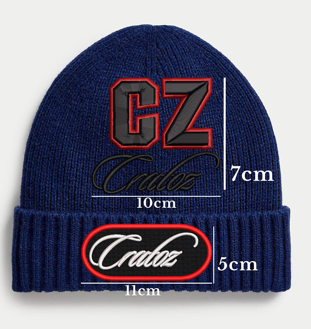 Embroidery Beanie Cap
