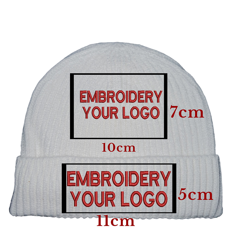 Embroidery Beanie Cap