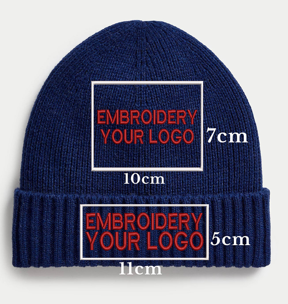 Embroidery Beanie Cap