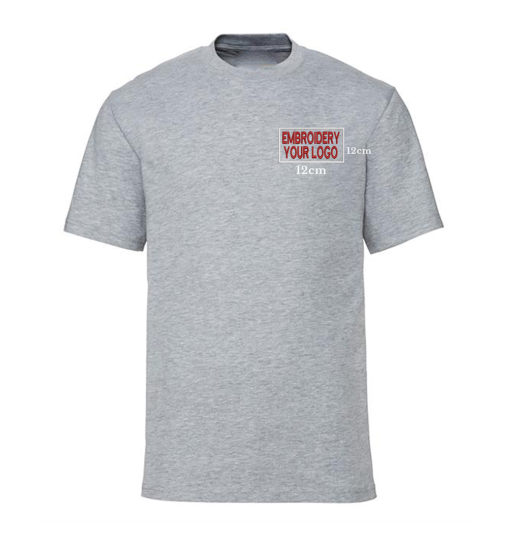 Embroidery T-Shirt Front - Right Chest
