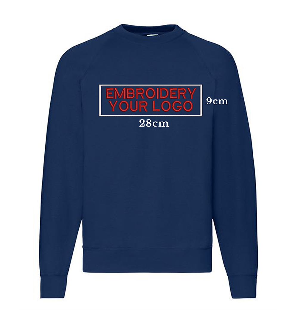 Embroidery Sweatshirt Front - Full Chest