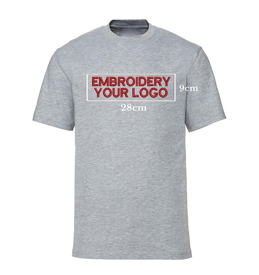 Embroidery T-Shirt Front - Full Chest