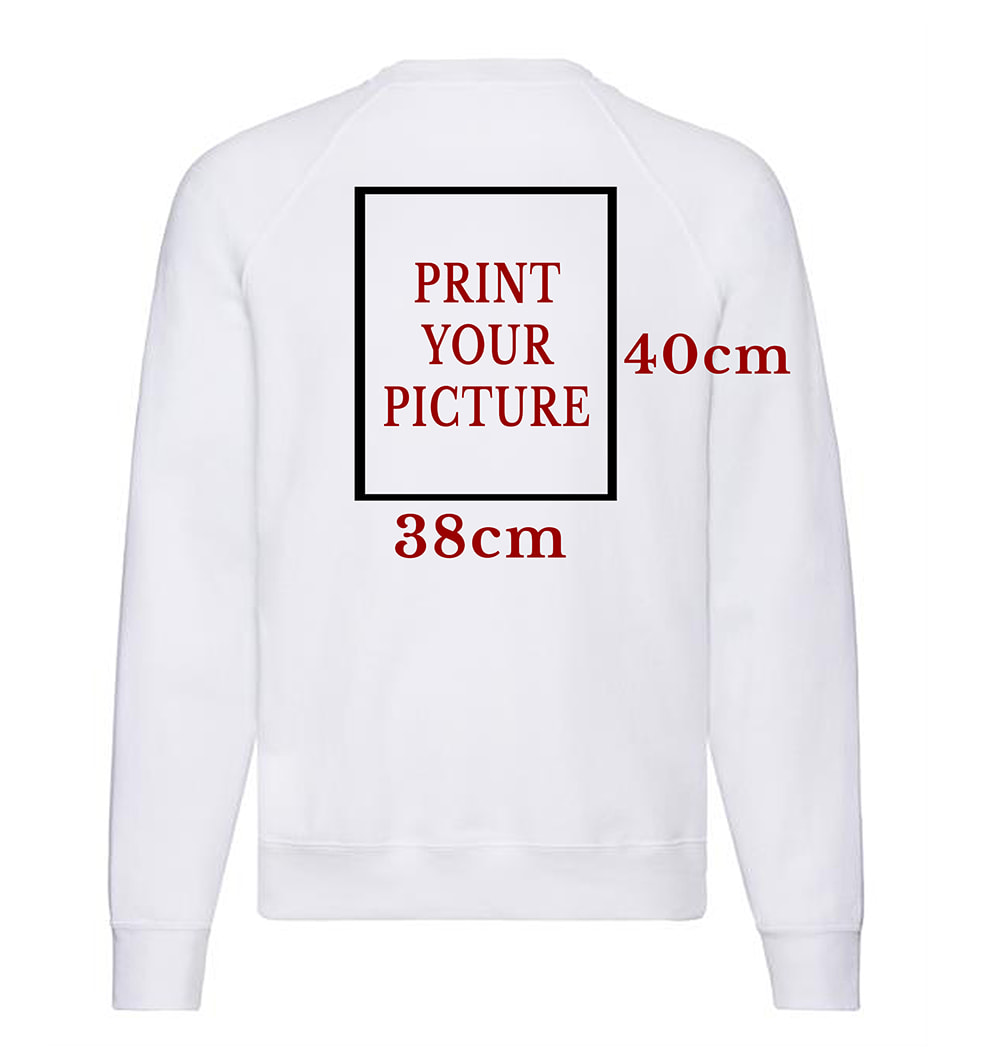 Print Sweatshirt Back Print