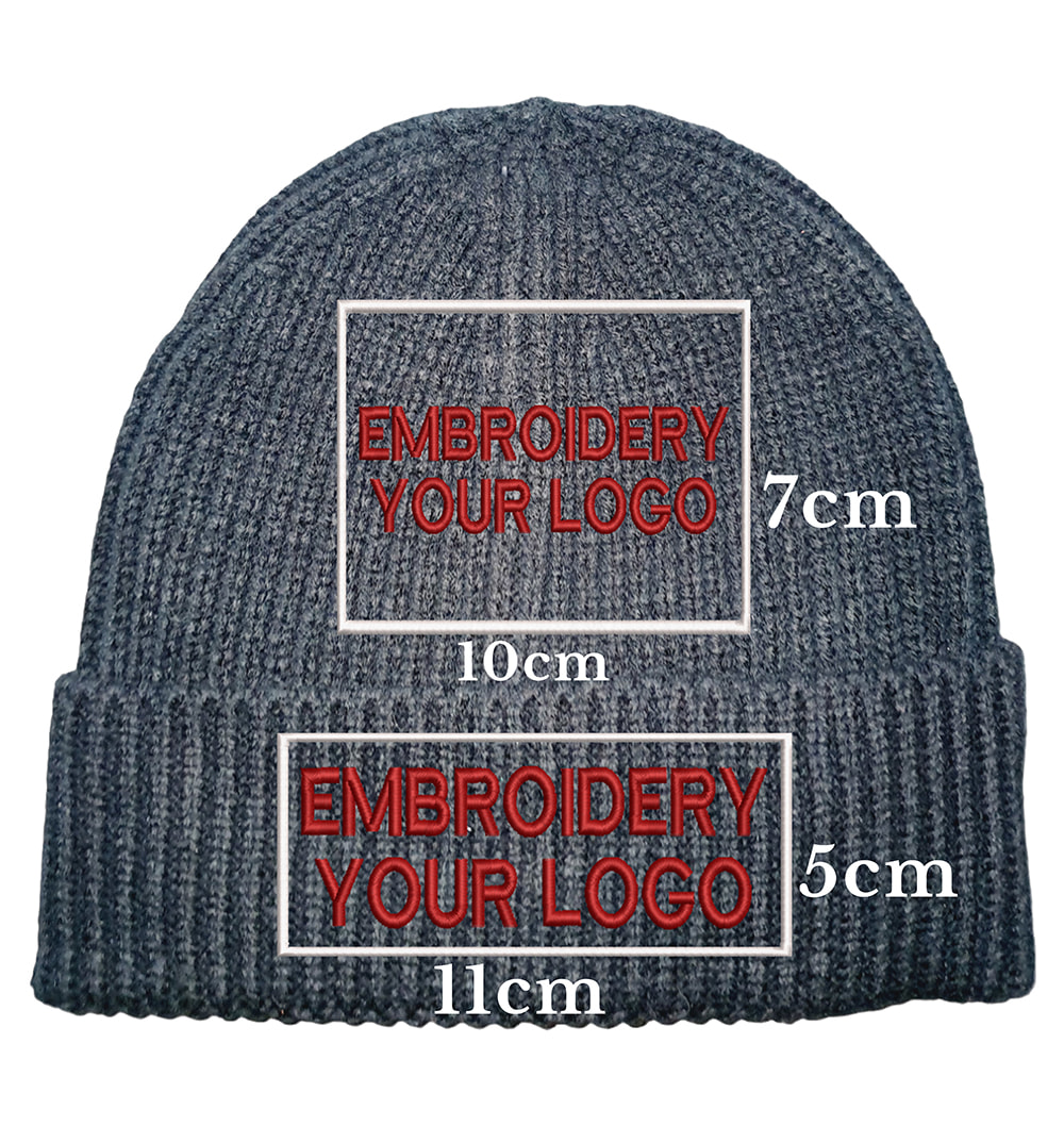 Embroidery Beanie Cap